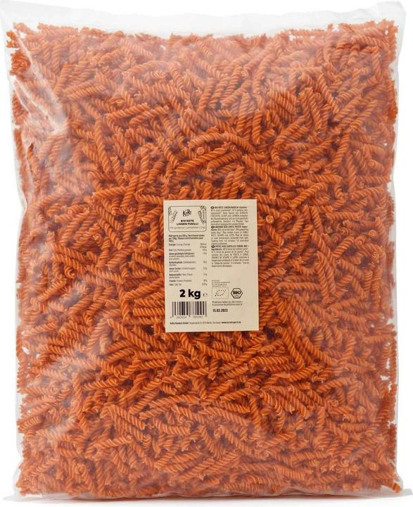 KoRo Fusilli aux lentilles rouges bio (2000 g)
