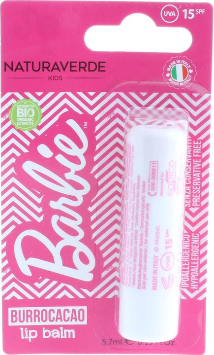Actual product image Trisa Lippenbalsam Barbie 4.8 g (Balm, 5.70 ml)