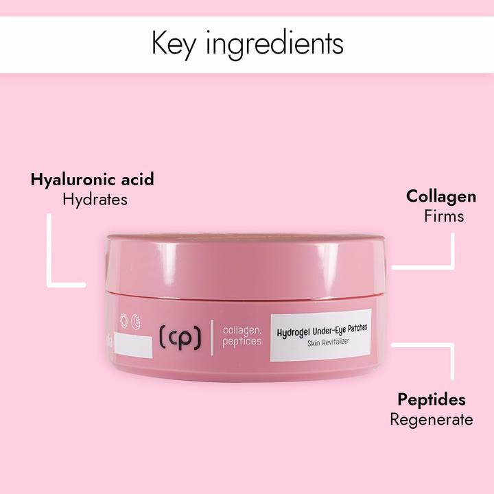 Image du produit Skincyclopedia Patchs sous les yeux au collagène et aux peptides (60 packs) (Patchs, Jour + nuit)