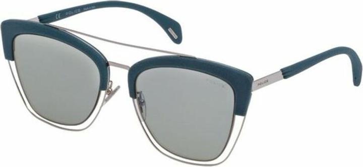Actual product image Police Women's sunglasses SPL618 Green ø 54 mm