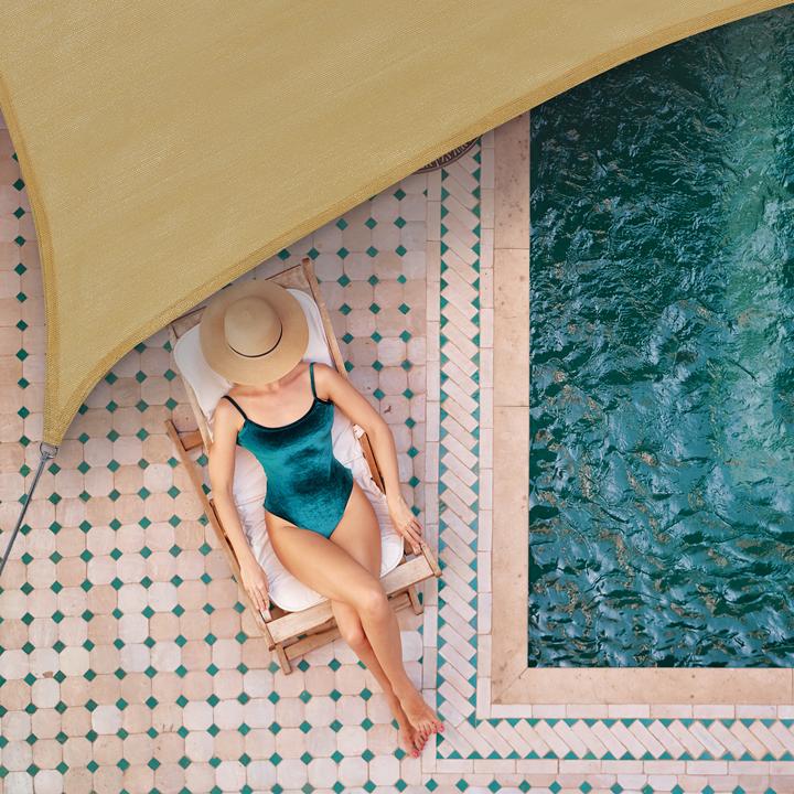 Actual product image Relaxdays Shade sail (400 x 345 cm)