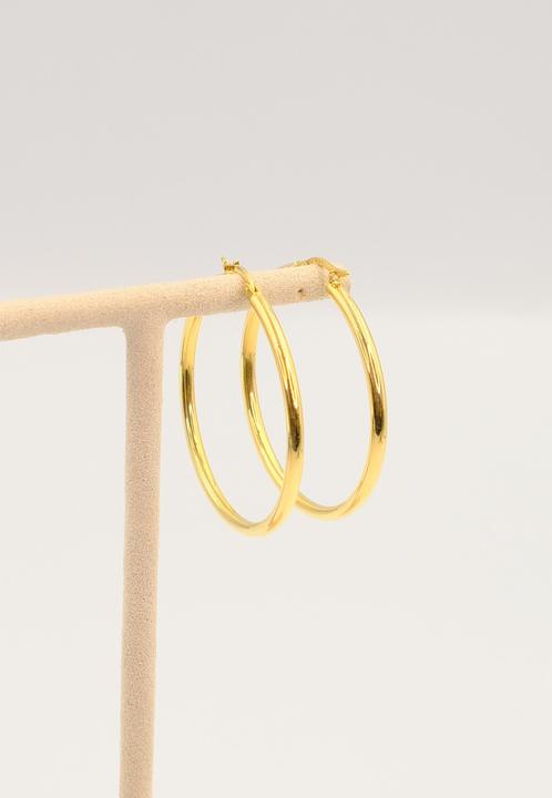 Produktbild Muau Creolen (750/18K Gelbgold)