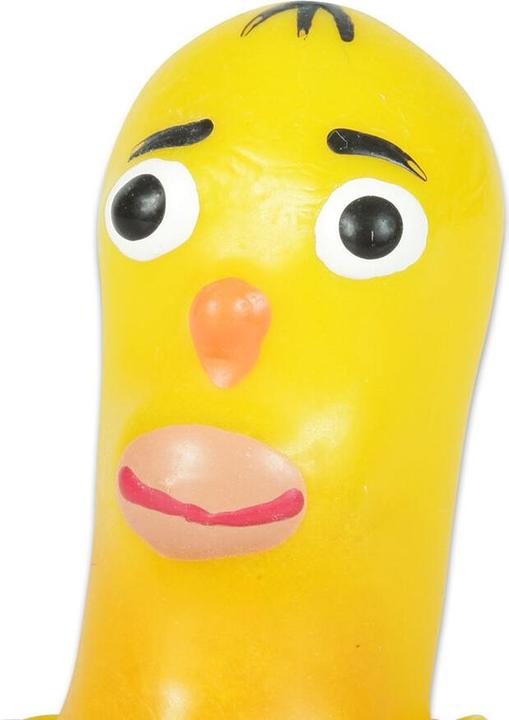 Actual product image Erco Hand-painted joke condom with bald head in yellow (1 pcs.)