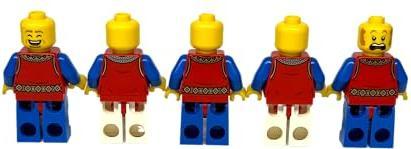 Productafbeelding LEGO Gevechtspakket Loewenritter geschikt voor 10305 Loewenritterburg - 10505 NIEUW! Hoeveelheid 5x (10505, LEGO Accessoires)