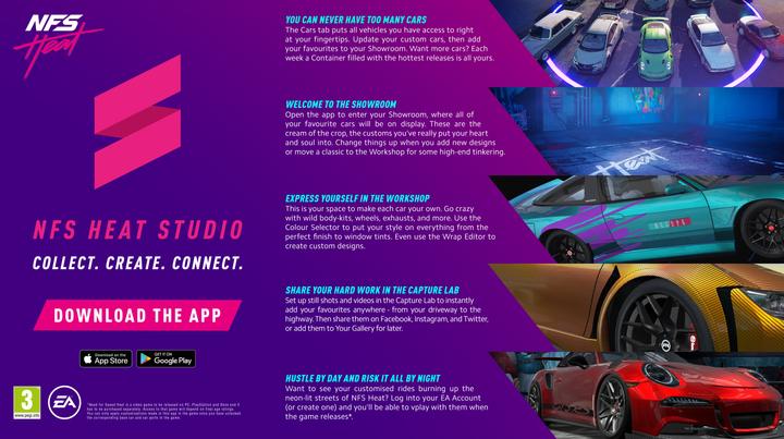 Produktbild EA Games Žaidim. PS4 Need for Speed: Heat (PS4, EN)