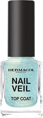 Dermacol Sparkling Ocean Nail Veil Top Coat 11 Ml (Top Coat)