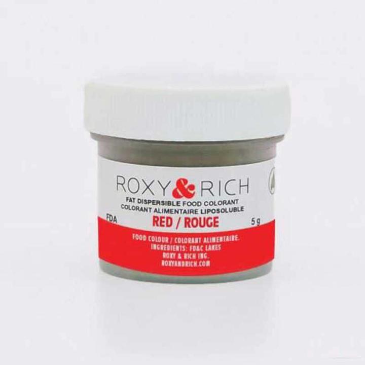 Produktbild Roxy & Rich Fettlösliche Pulverfarbe Rot für Schokolade