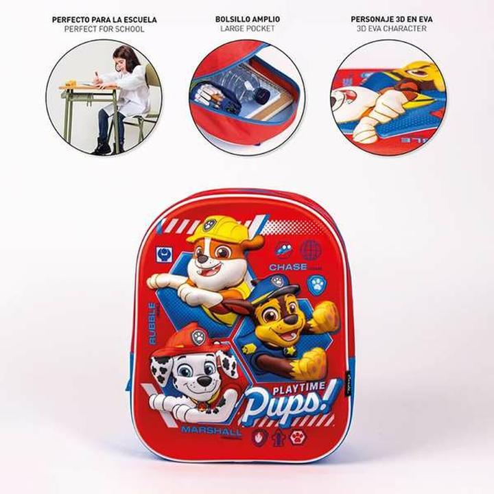 Immagine prodotto Paw Patrol Zaino per bambini 3D The Red 25 x 31 x 10 cm