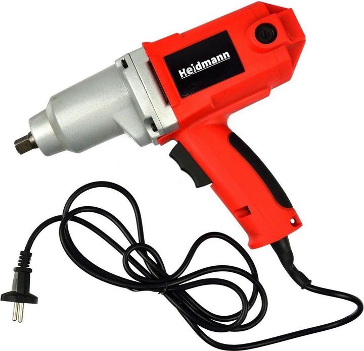 Image du produit Heidmann Clé à chocs électrique 230V, 1200W, 320Nm (Fonctionnement sur secteur)