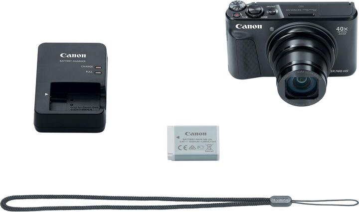 Produktbild Canon PowerShot SX740HS (24 - 960 mm, 20.30 Mpx, 1/2,3'')
