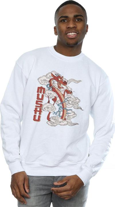 Actual product image Disney Mens Mulan Mushu Dragon Sweatshirt (XL)