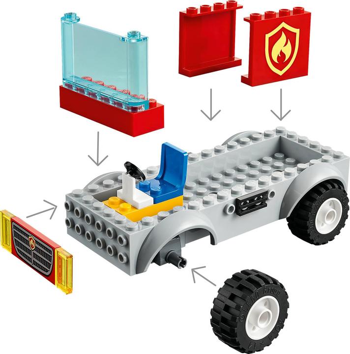 Actual product image LEGO Fire engine (60280, LEGO City)