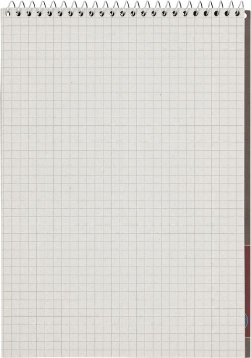 Nutritional values and ingredients Landré Recycling A5 spiral head bounded memo pad (A5, Checked)