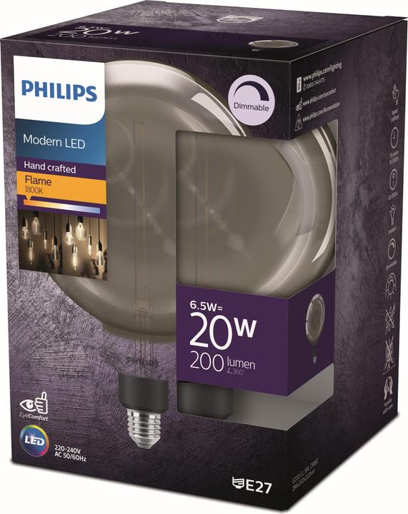 Actual product image Philips Professional gray (E27, 6.50 W, 200 lm, 1 x, F)