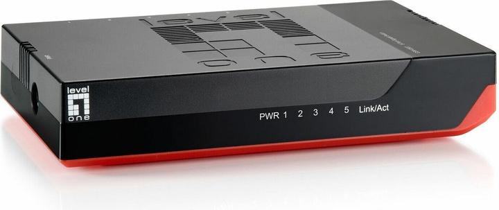 Image du produit LevelOne GSW-0507 Commutateur réseau non administrable Gigabit Ethernet (10/100/1000) (5 Ports)