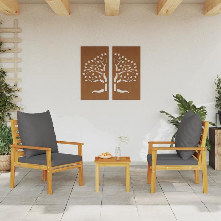 Image du produit VidaXL Ensemble salon de jardin 10 pièces avec coussins
