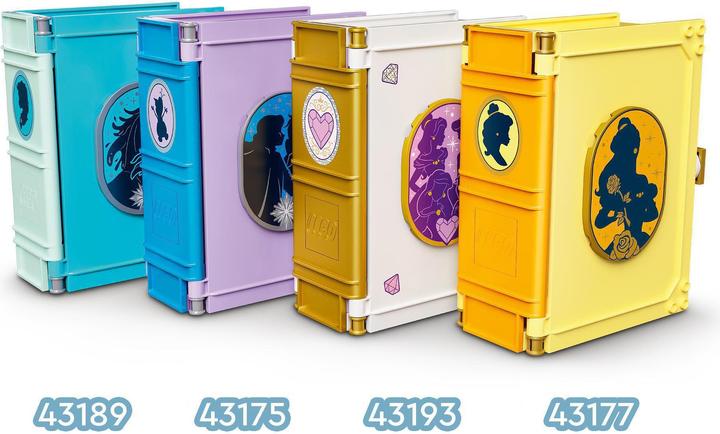 Actual product image LEGO Storybook Adventures with Arielle, Belle, Cinderella and Tiana (43193, LEGO Disney)