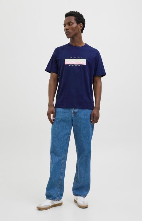 Actual product image Jack & Jones Logo Rundhalsausschnitt T-shirt T-shirt (M)