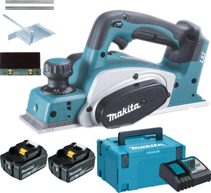 Actual product image Makita 18V Battery Planer 82mm DKP180RTJ