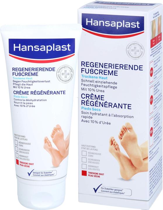 Produktbild Hansaplast Regenerierende Fusscreme mit 10% Urea Tb 100 ml (Fusscrème & Fussgel, 100 ml)