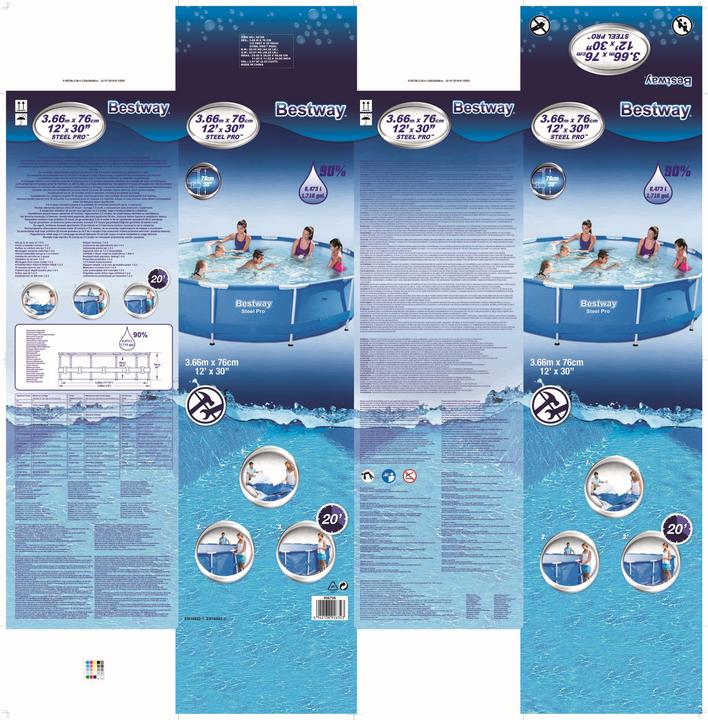 Produktbild Bestway Steel Pro (Ø 366 x 76 cm)