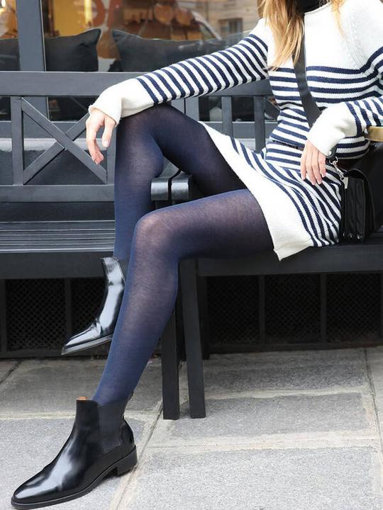 Immagine prodotto Bleu Foret paio di collant (38, M)