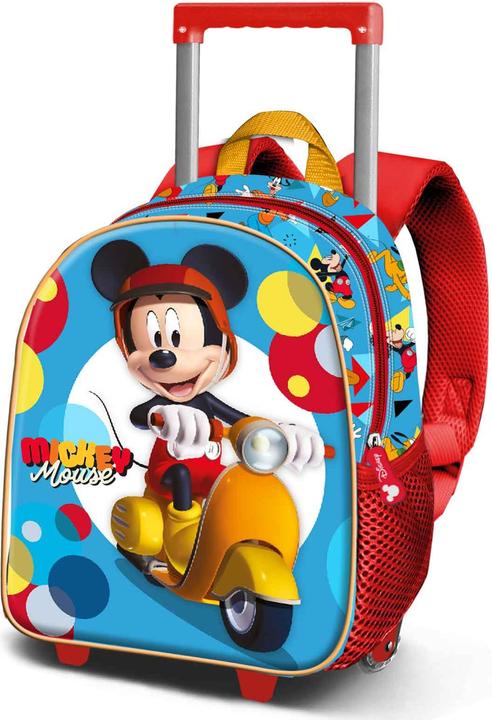 Karactermania Small 3D Backpack with Wheels Scooter