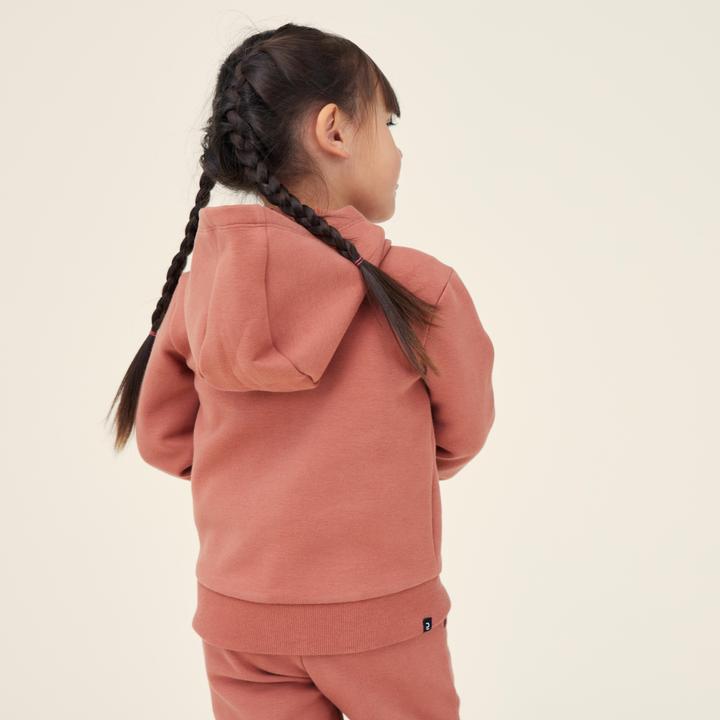 Produktbild Domyos Kapuzenjacke Babys/Kleinkinder - terrakotta (86, 85 C)