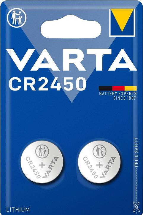 Produktbild Varta Electronics CR2450 (2 Stk., CR2450, 560 mAh)