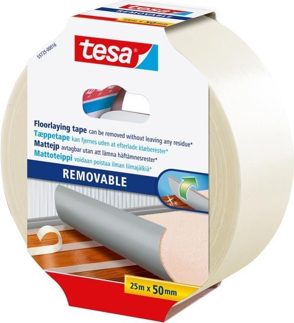 Actual product image tesa Taeppetape ® dobbeltklaebende 50 mm x 25m (50 mm)