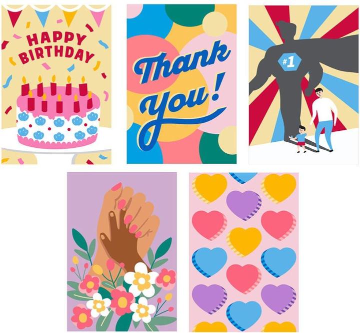 Immagine prodotto Kikkerland Paint By Numbers Cards