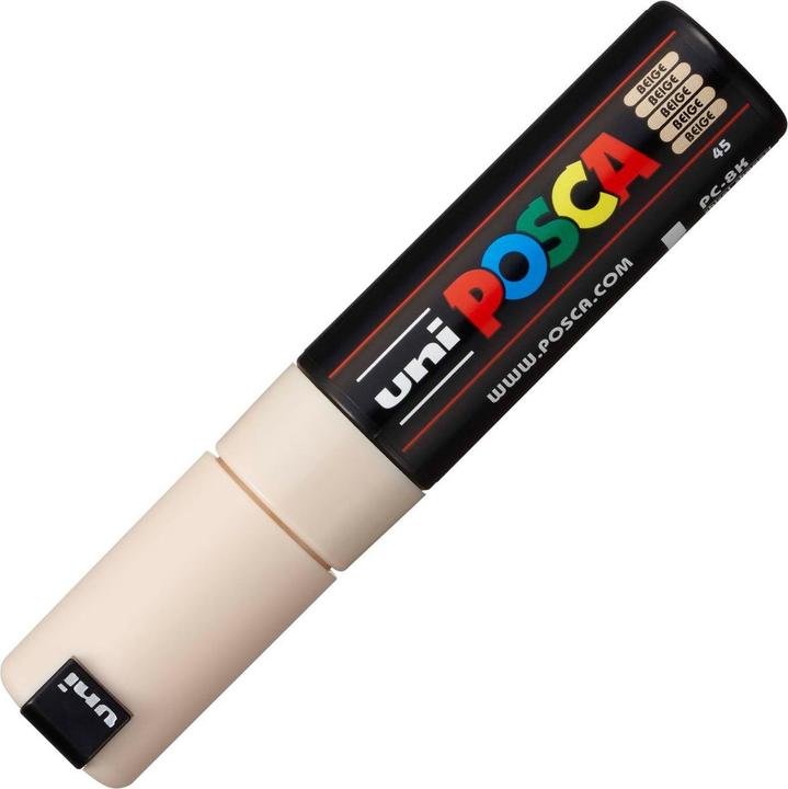 Produktbild Posca Marker PC-8K Keilspitze (Beige, 8 mm, 1 x)