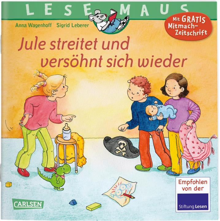Produktbild LESEMAUS 47: Jule streitet und versöhnt sich wieder (Deutsch, Anna Wagenhoff, 2019)