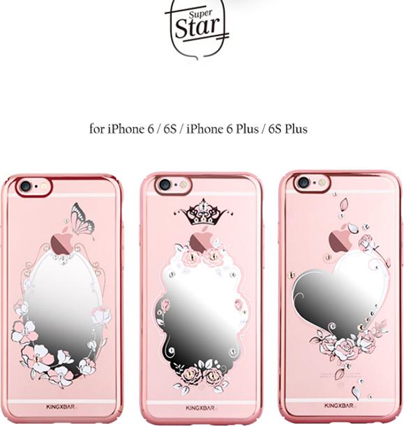 Immagine prodotto Kingxbar Serie a specchio (Apple iPhone 6, Apple iPhone 6s)
