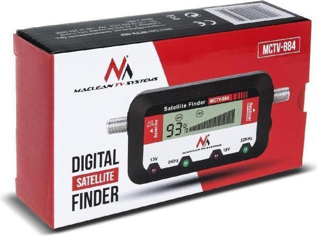 Produktbild Maclean MCTV-884 MCTV-884 digital display satellite meter cable 25cm FF