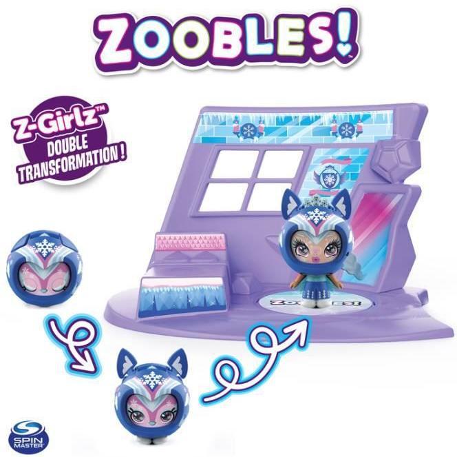 Immagine prodotto Spin Master Zoobles Z-Girlz da collezione con meccanismo di trasformazione e sorpresa Happitat (assortiti)