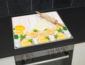 Image du produit Wenko Plaque multi-usages mod. Citron Plaque de recouvrement pour plans de cuisson en vitrocéramique,