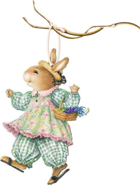 Easter decoration, cardboard hanger
