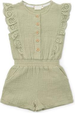Little Dutch Jumpsuit ärmellos Grass Green - 80 (80)