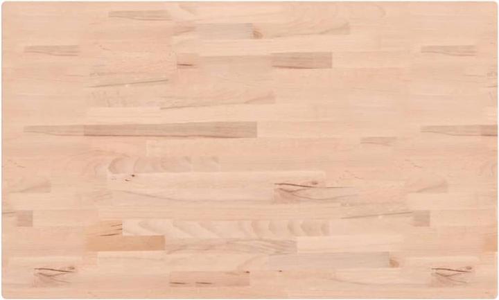 Image du produit VidaXL Tischplatte 100x60x1,5 cm Rechteckig Massivholz (100 x 60 x 1.5 cm)