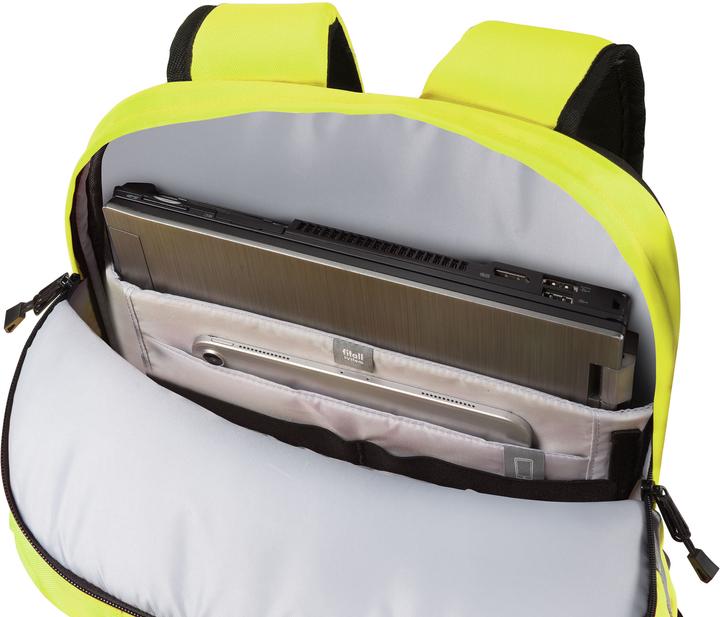 Produktbild Dicota Rucksack Hi-Vis 32 - 38 Liter - gelb (38 l)