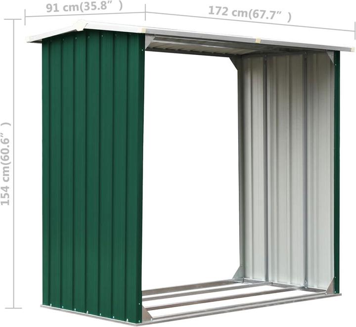 Actual product image VidaXL Zeeba (172 x 91 x 154 cm)