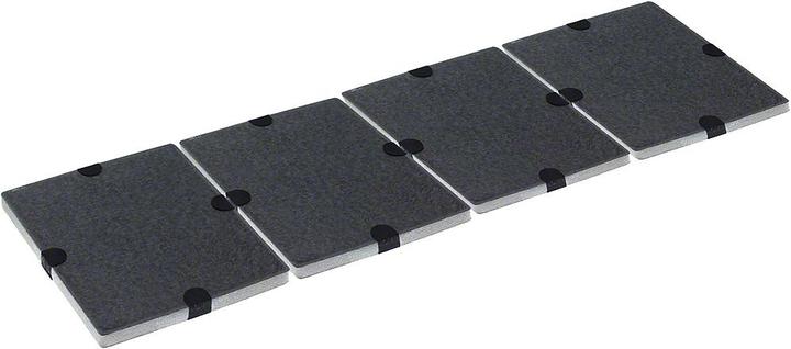 Actual product image Miele DKF17-1 Active carbon filter (4 pieces)