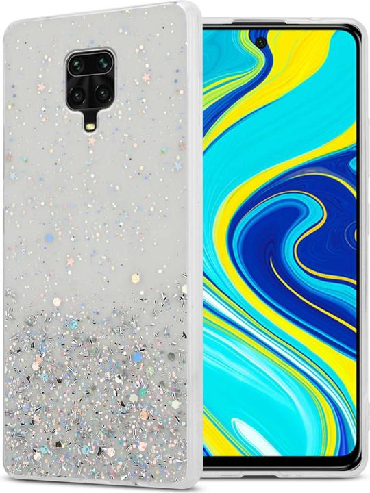 Actual product image Cadorabo Bumper Case for Xiaomi RedMi NOTE 9 PRO / NOTE 9S TPU funkelnder Glitter (Xiaomi Redmi Note 9 Pro, Xiaomi Redmi Note 9S)