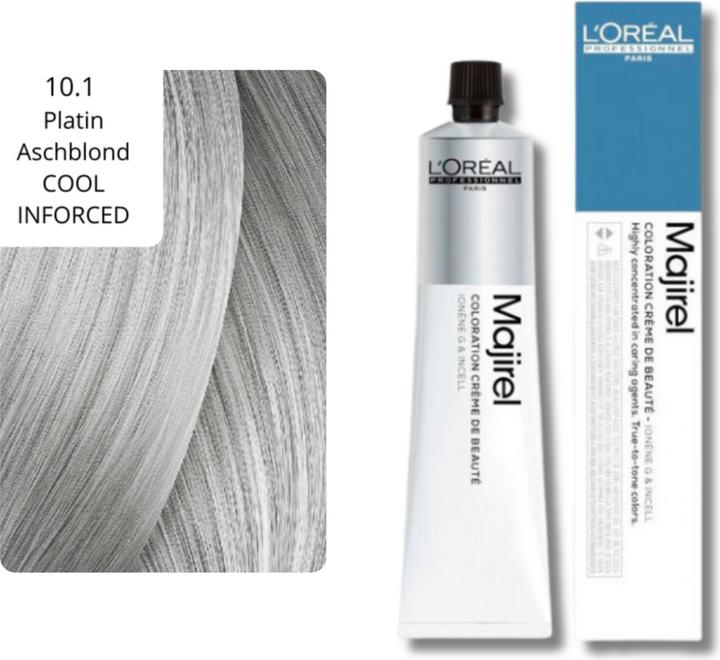 Immagine prodotto L'Oréal Professionnel Majirel (10.1 Biondo platino Biondo cenere Cool INFORCED)