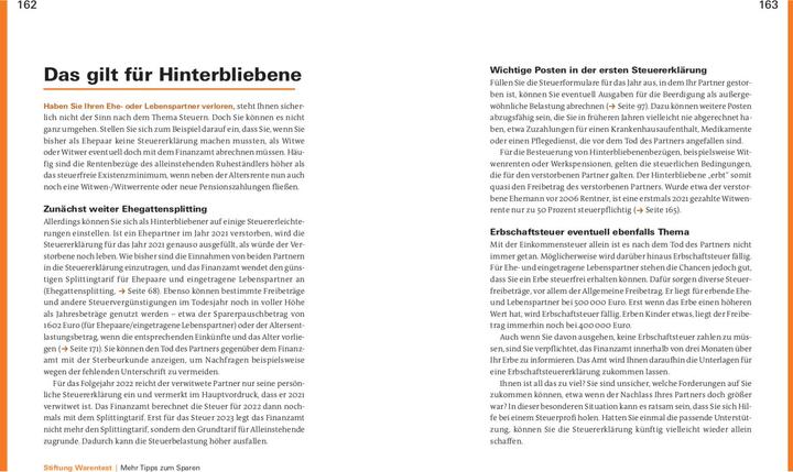 Produktbild Steuererklärung 2021/22 - Rentner, Pensionäre (Deutsch, Isabell Pohlmann, 2021)