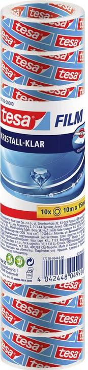 Immagine prodotto tesa tesafilm 10x nastro adesivo CRISTAL-CLAR (15 mm)