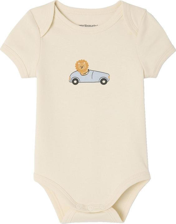 Immagine prodotto Vertbaudet Bio-Kollektion: 5er-Pack Baby Kurzarm-Bodys in Schlupfform (62)