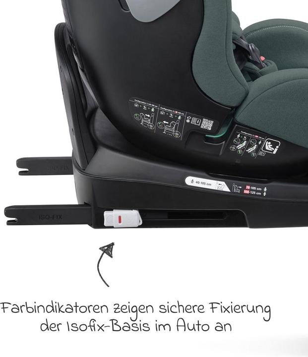 Actual product image RECARO Salia 125 Reboard child seat (40-125 cm) (Reboarder, ECE R129/i-Size Standard)