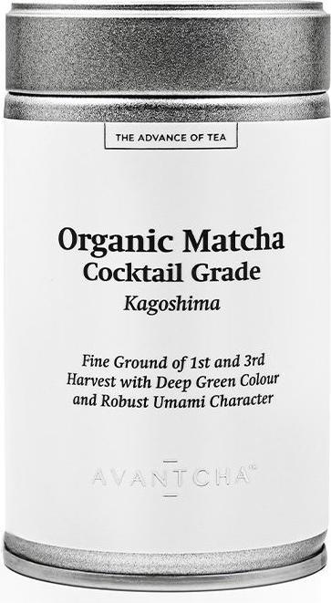 Actual product image Avantcha Organic Matcha Cocktail Grade Kagoshima (80g)